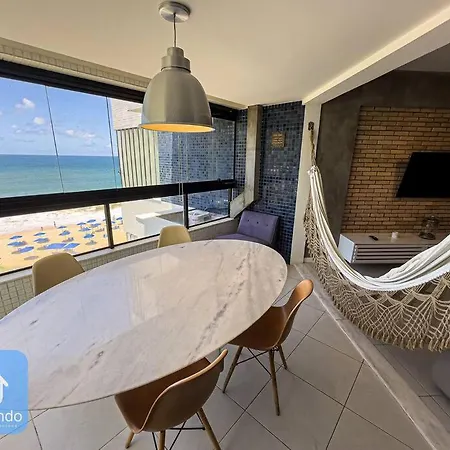 Apartamento Completo Com Vista Mar E Pe Na Areia Salvador Exterior photo