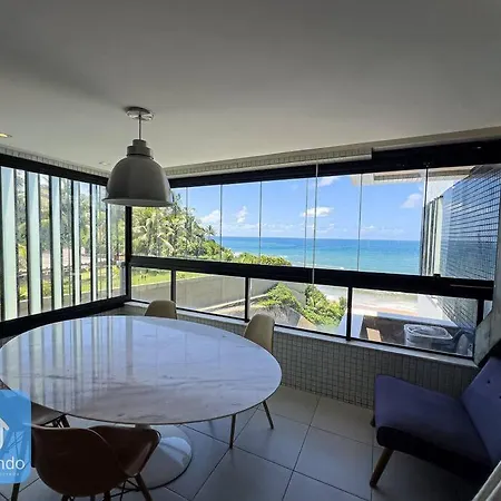 Apartamento Completo Com Vista Mar E Pe Na Areia Salvador Exterior photo