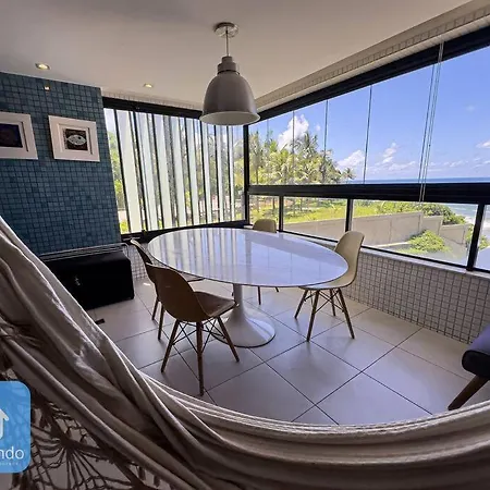 Apartamento Completo Com Vista Mar E Pe Na Areia Salvador Exterior photo