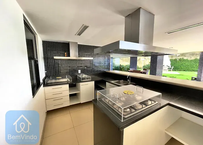 Apartamento Completo Com Vista Mar E Pe Na Areia