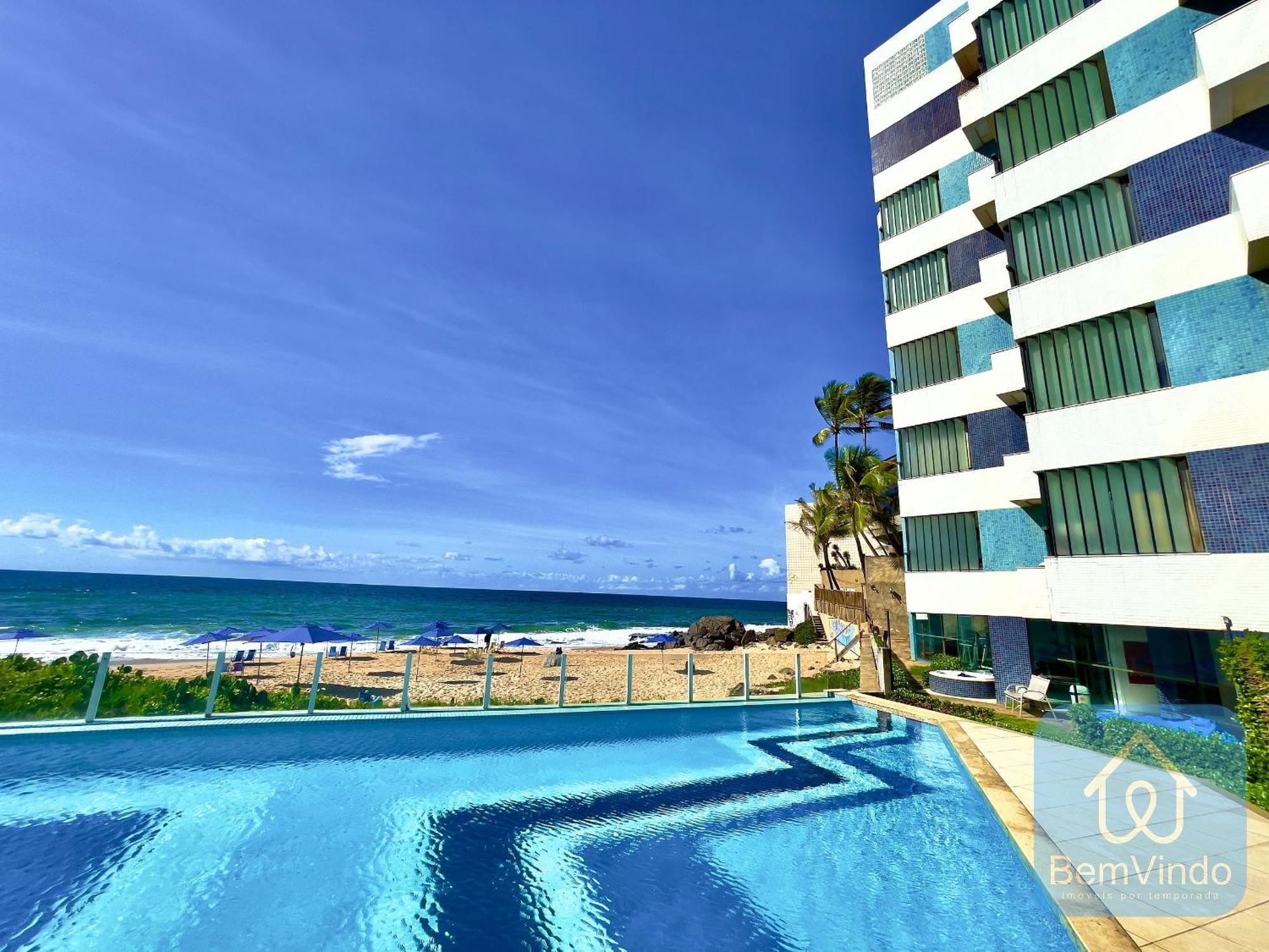 Completo Com Vista Mar E Pe Na Areia *
