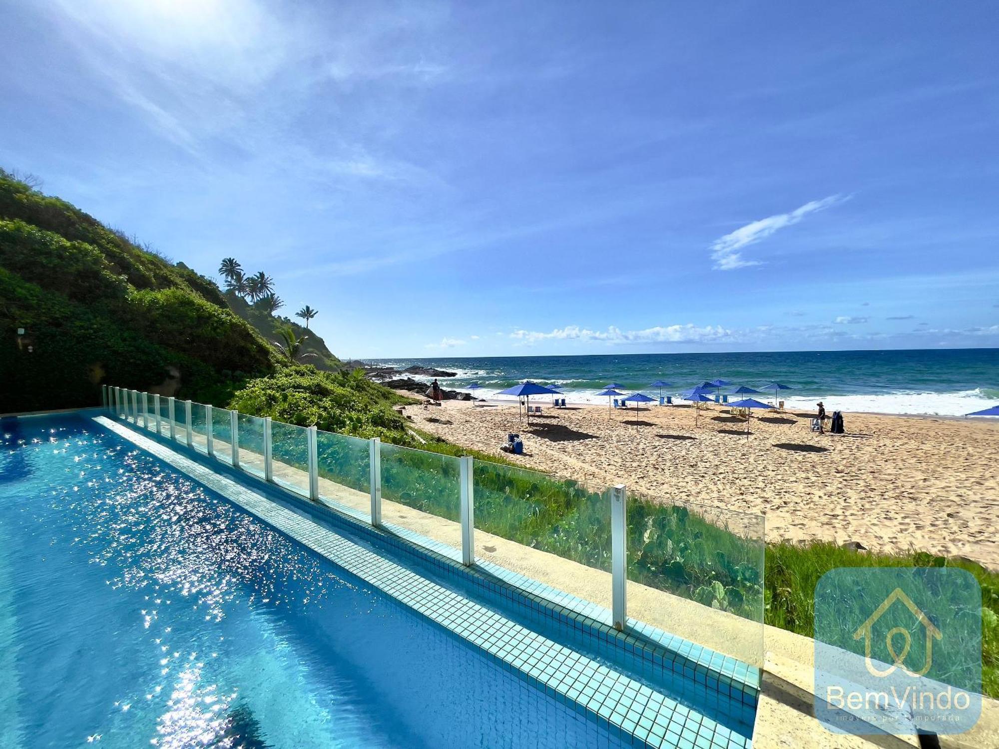 Completo Com Vista Mar E Pe Na Areia Apartment Salvador