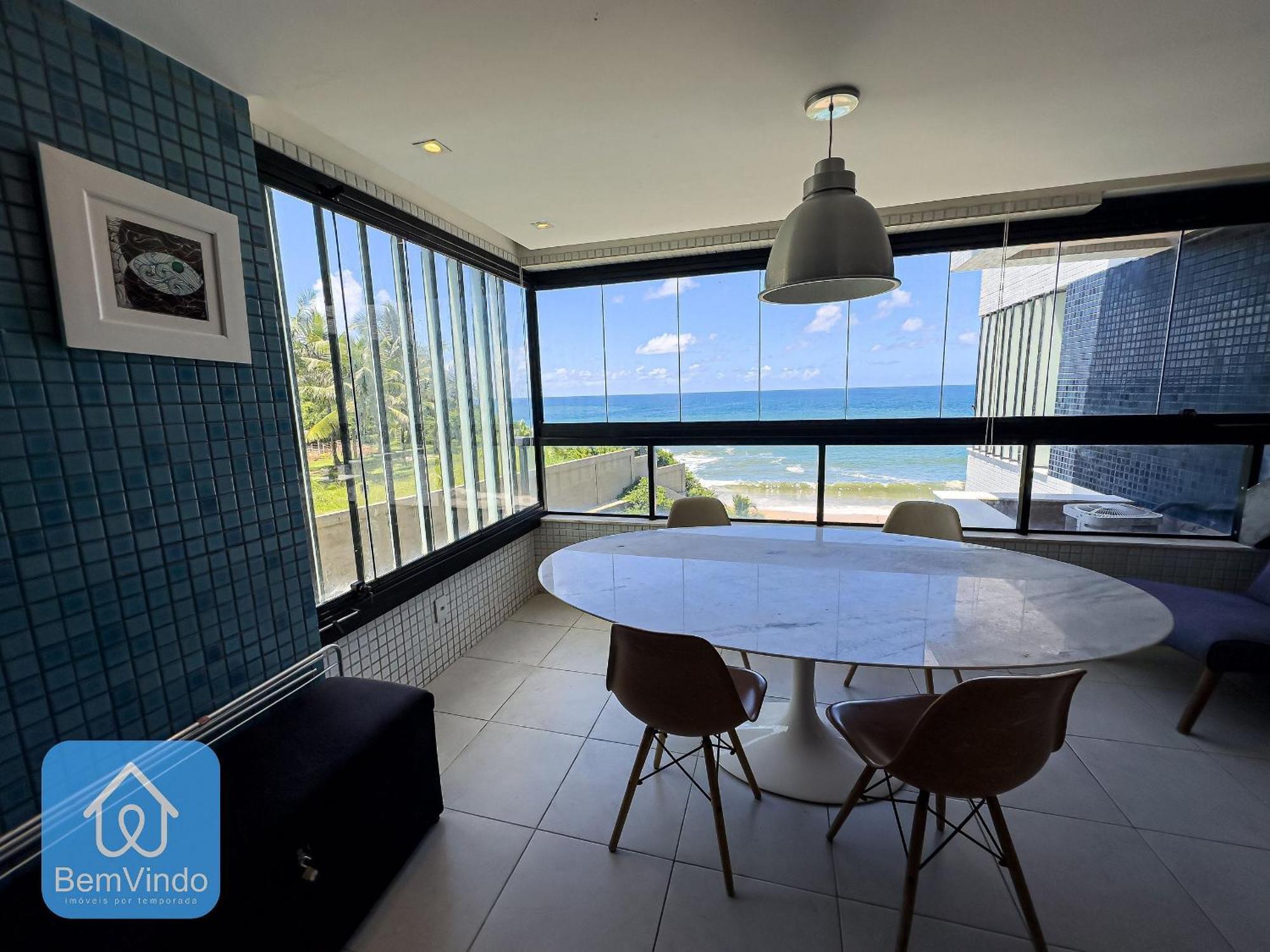 Completo Com Vista Mar E Pe Na Areia *